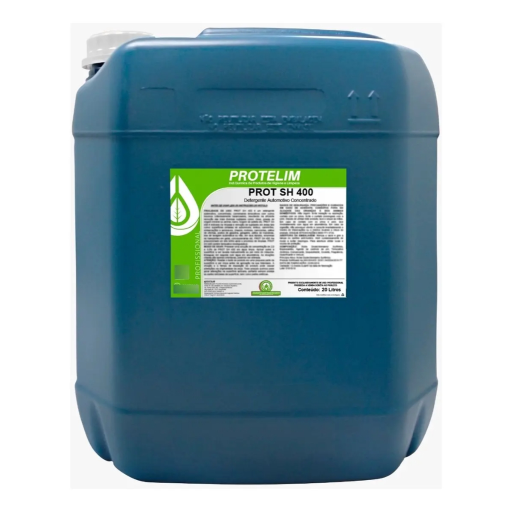 Shampoo Lava Auto Carro Moto Concentrado Lava Rápido Prot Sh 400 Protelim 20 Litros