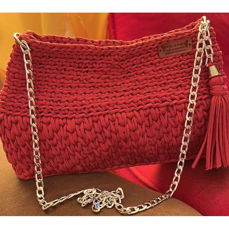 Bolsa em croche Crimeia