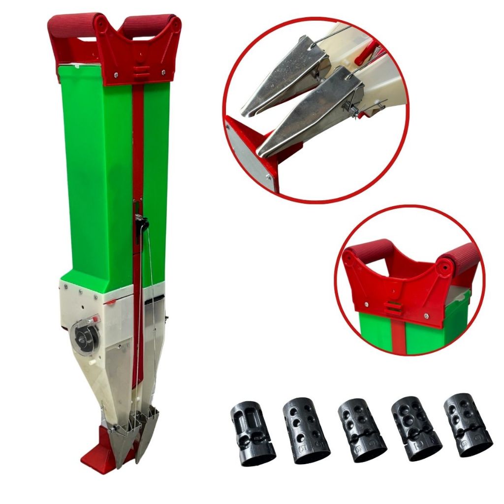 Plantadeira Adubadeira 2x1 Semente Adubo Matraca Automatica