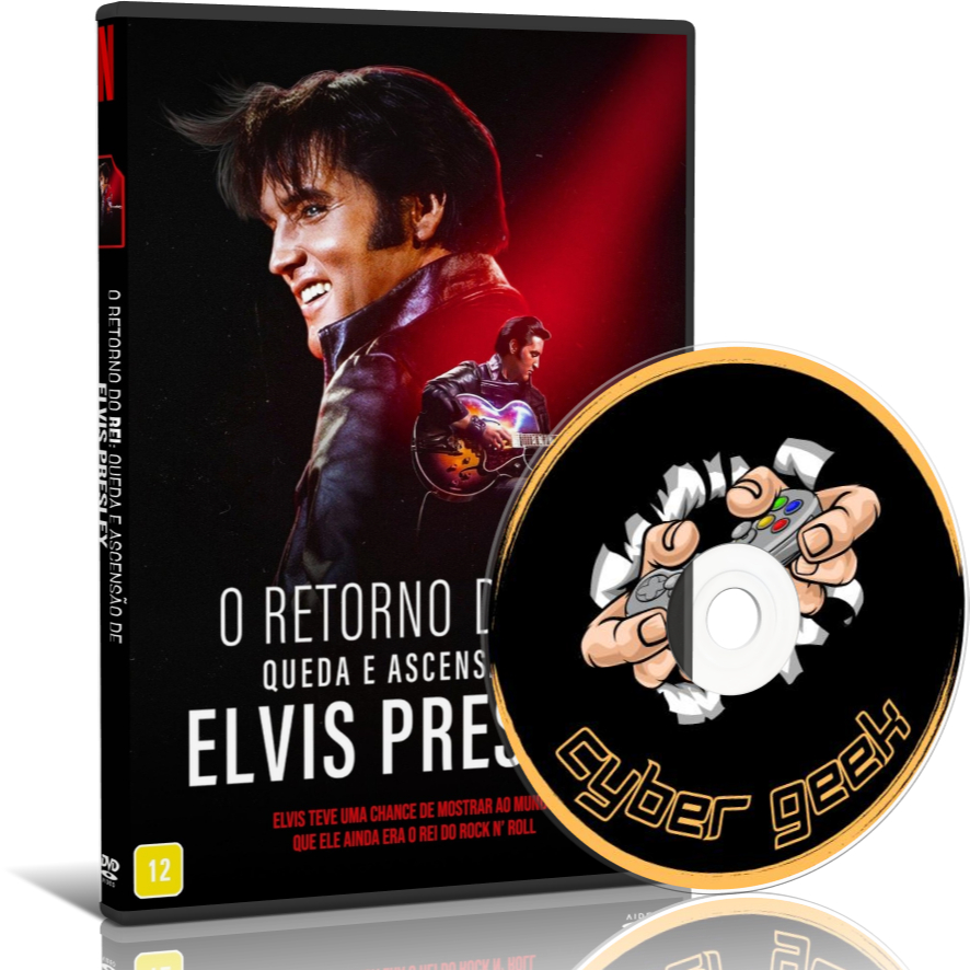 FILME - O RETORNO DO REI: A QUEDA E ASCENSÃO DE ELVIS PRESLEY (DVD AUTORADO)