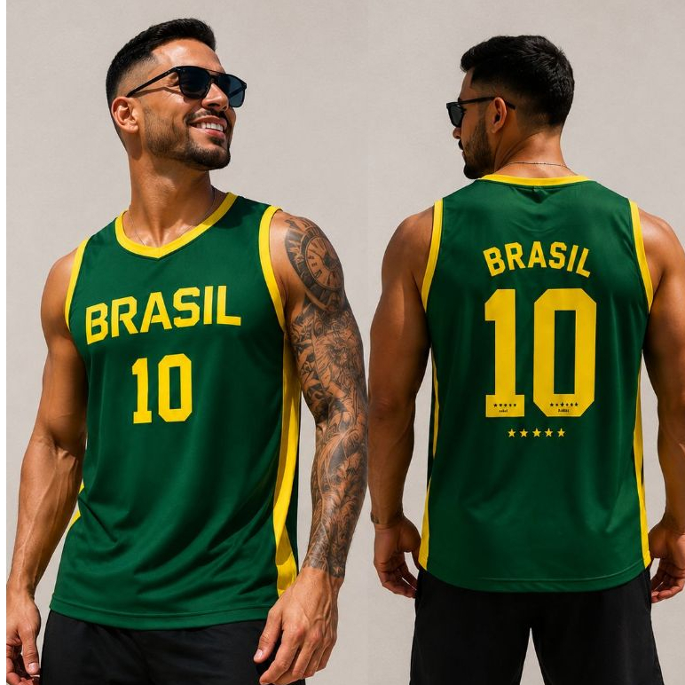 Regata Masculina do Brasil de Basquete Não Precisa Passar
