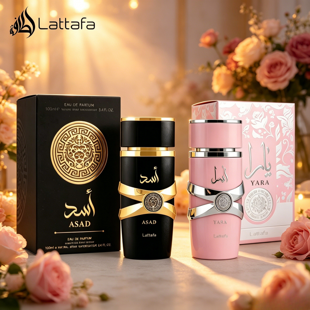 Perfume Árabe Masculino ou Feminino Lattafa Asad/Yara 100ml Eau de Parfum Autêntico Importado Presente Dia dos Namorados