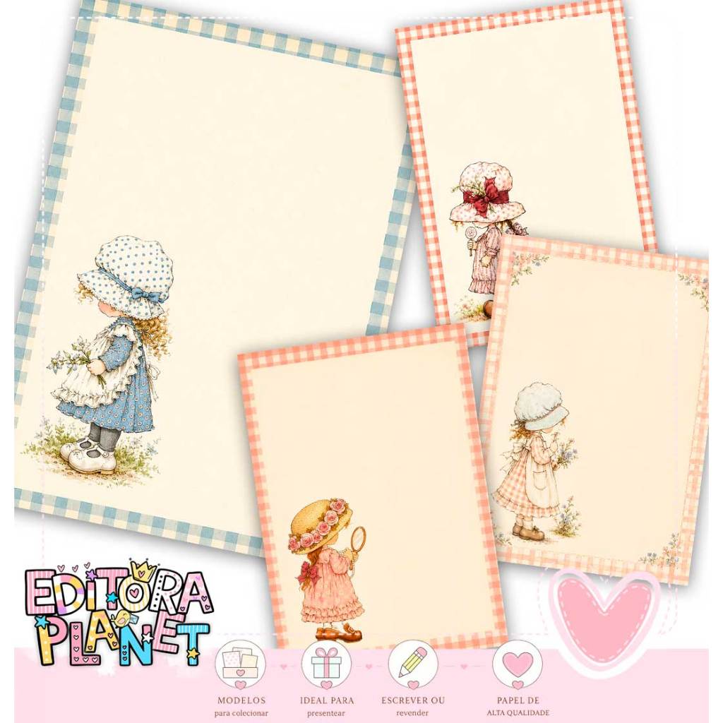 4 Papéis de Carta Sarah Kay