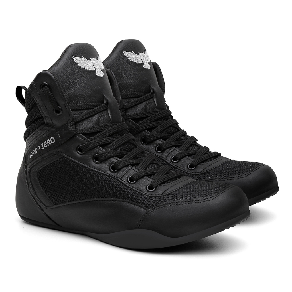 Bota de Treino Drop Zero Tofanin Solado Reto Academia Musculação Crossfit Cross Training Masculina Feminina