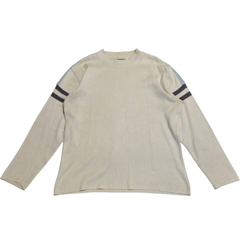 Sueter De Linha Armadda Bege Masculino Hype Brechó - Tamanho M