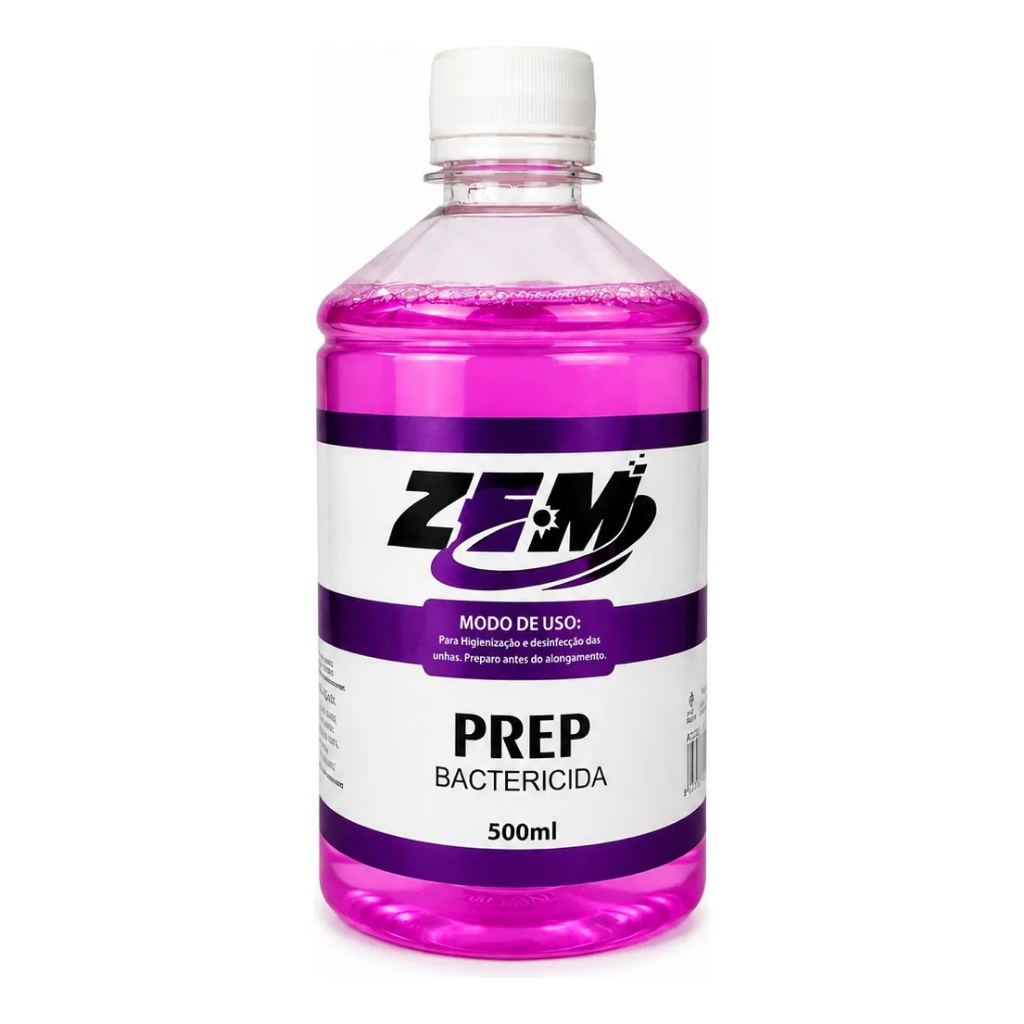 Spray Antisséptico Para Unhas 500ml Zem Higienização