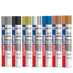 Tinta Spray Metálica 250ML CHEMICOLOR
