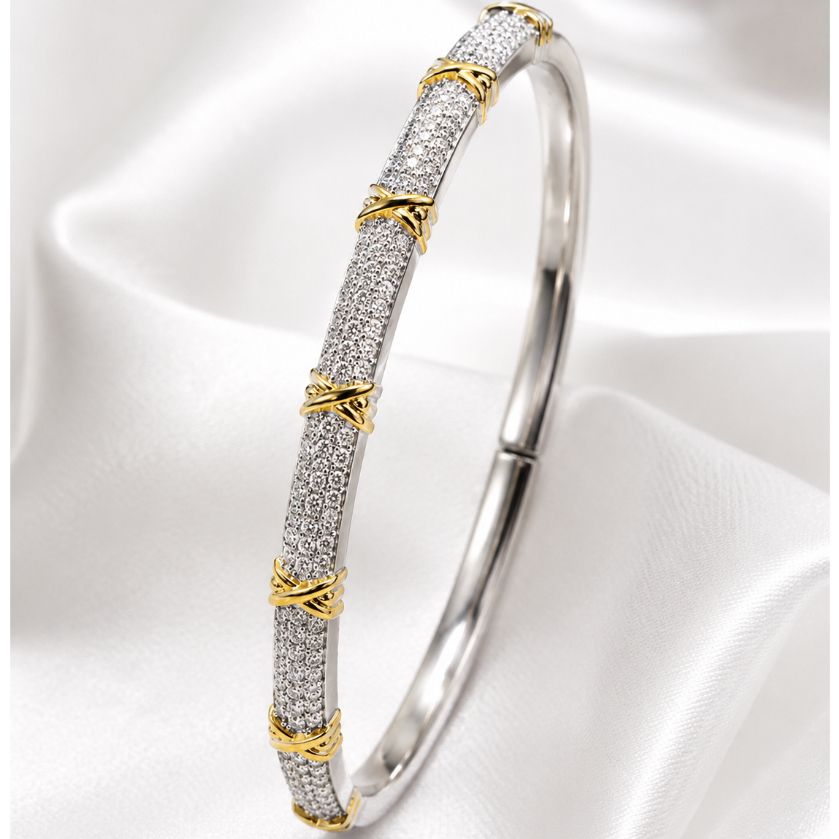 Bracelete  Elos X  Inspiração TF luxo elegante moda blogueira influencer