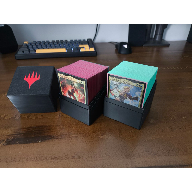 Caixa Deck Box MTG (Magic The Gathering, Pokémon, Yu-Gi-Oh e mais!) (personalizável)
