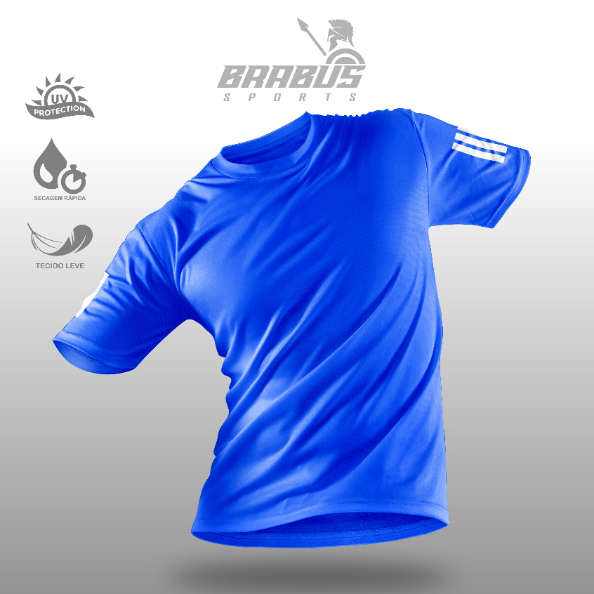 camiseta de treino lisa