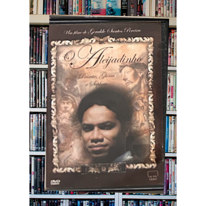 DVD – O Aleijadinho (Geraldo Santos Pereira) - Original