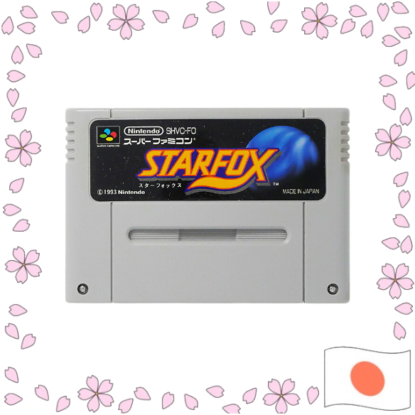 Super Famicom Star Fox【Enviado diretamente do Japão】