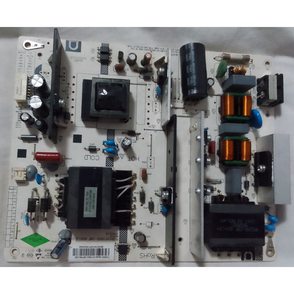 Placa Fonte Tv Ptv50g70sblsg Ch1160d-1mf600-u philco