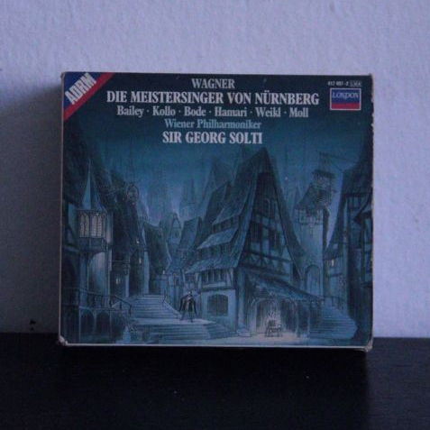 4CDs IMPORTADOS Herbert von Karajan – Wagner: Die Meistersinger Von Nürnberg (Eurodisc/Archiv 1987)