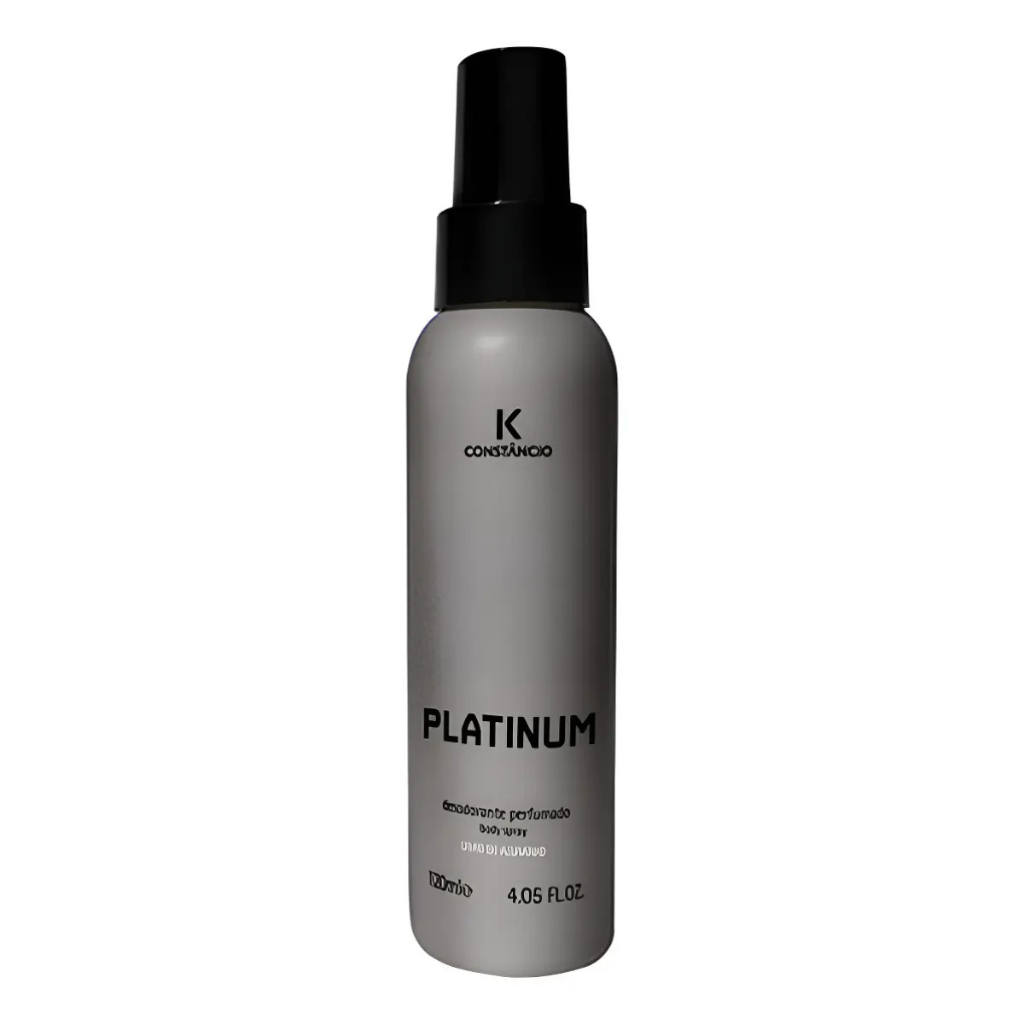 DESODORANTE PERFUMADO PLATINUM K CONSTÂNCIO 120ML