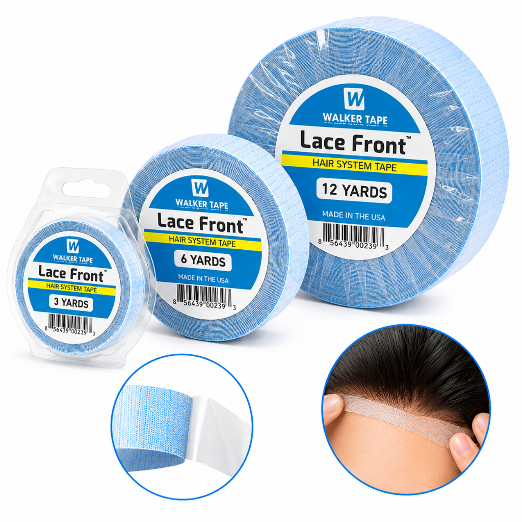 Walker Tape Lace Front Fita Adesiva Dupla Face Para Peruca E Mega Hair