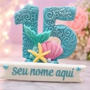 Vela sereia/ Vela 15 anos/Vela 15 anos de Biscuit