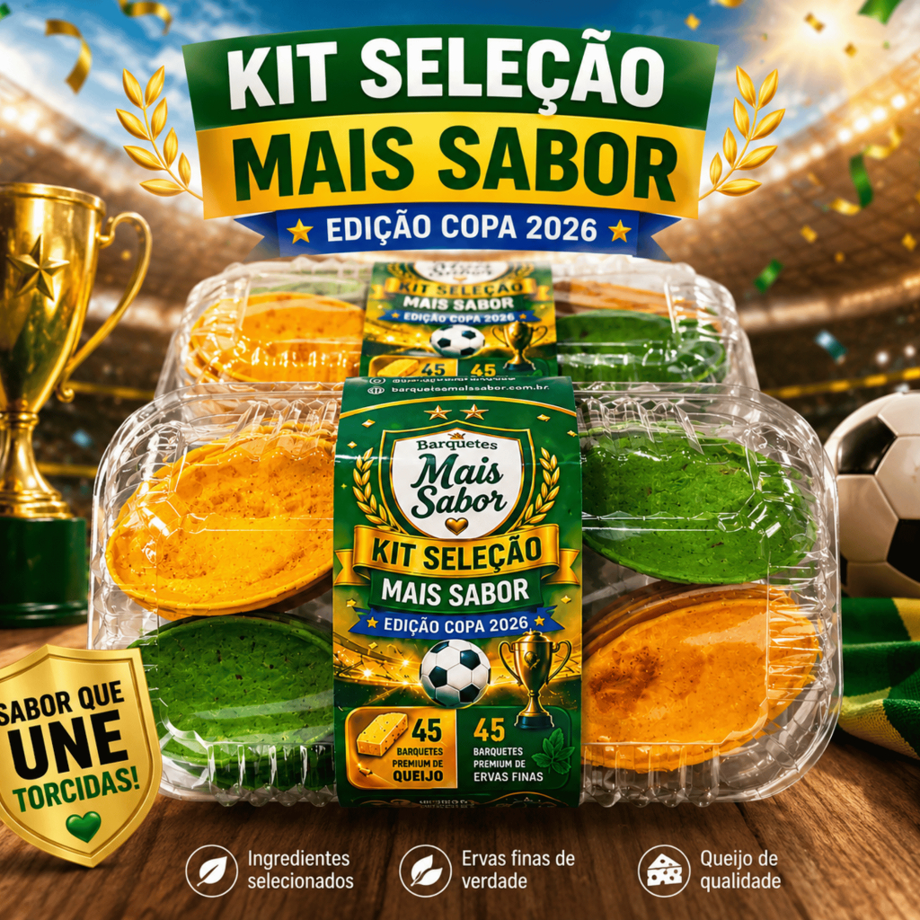 KIT SELEÇÃO MAIS SABOR – Edição Copa 2026