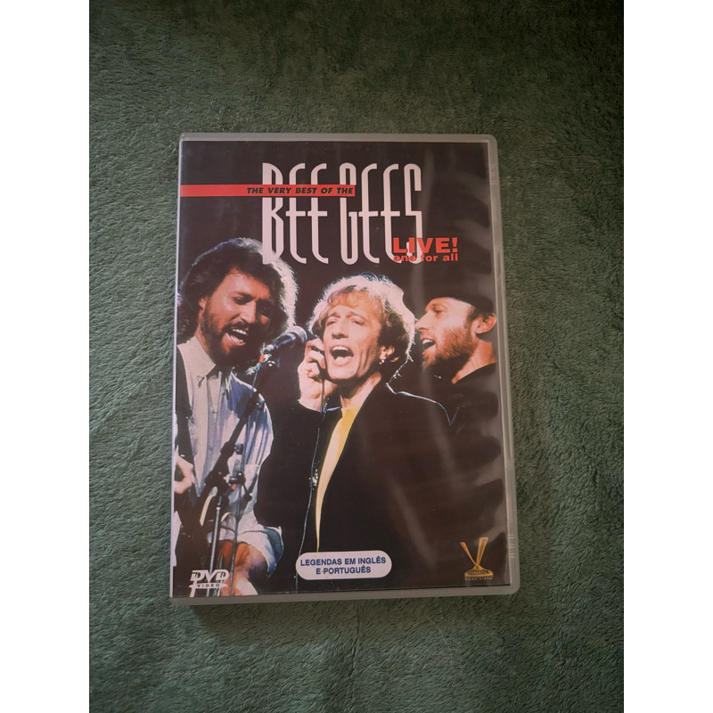 DVD Bee Gees – The Very Best Of The Bee Gees Live! One For All.