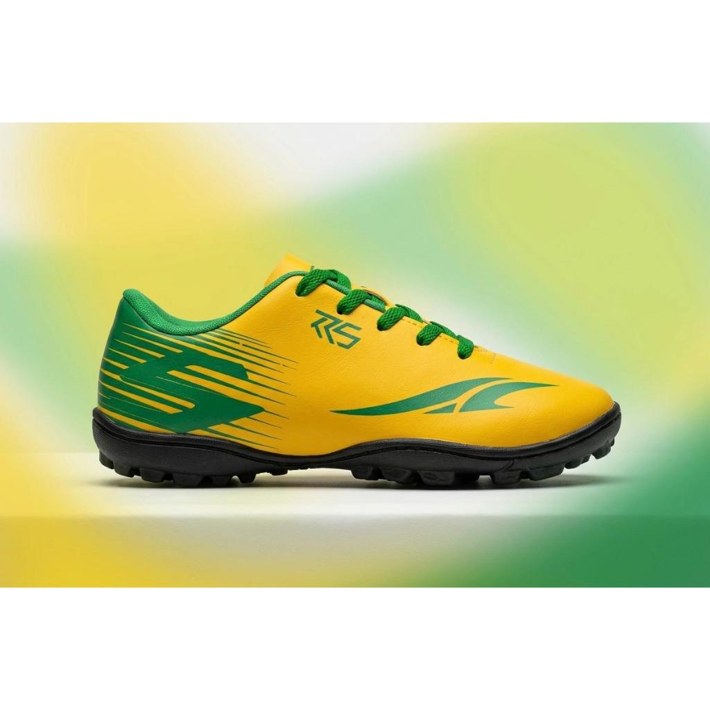 CHUTEIRA INFANTIL SOCIETY BRASIL COPA TENIS FUTEBOL GRAMA CRIANÇA ENVIO RAPIDO