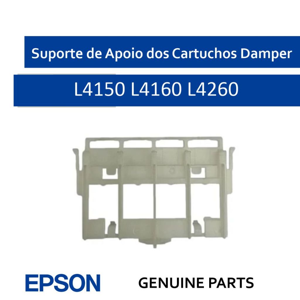 Suporte de Apoio dos Cartuchos Damper Impressora Epson L4150 L4160 L4260