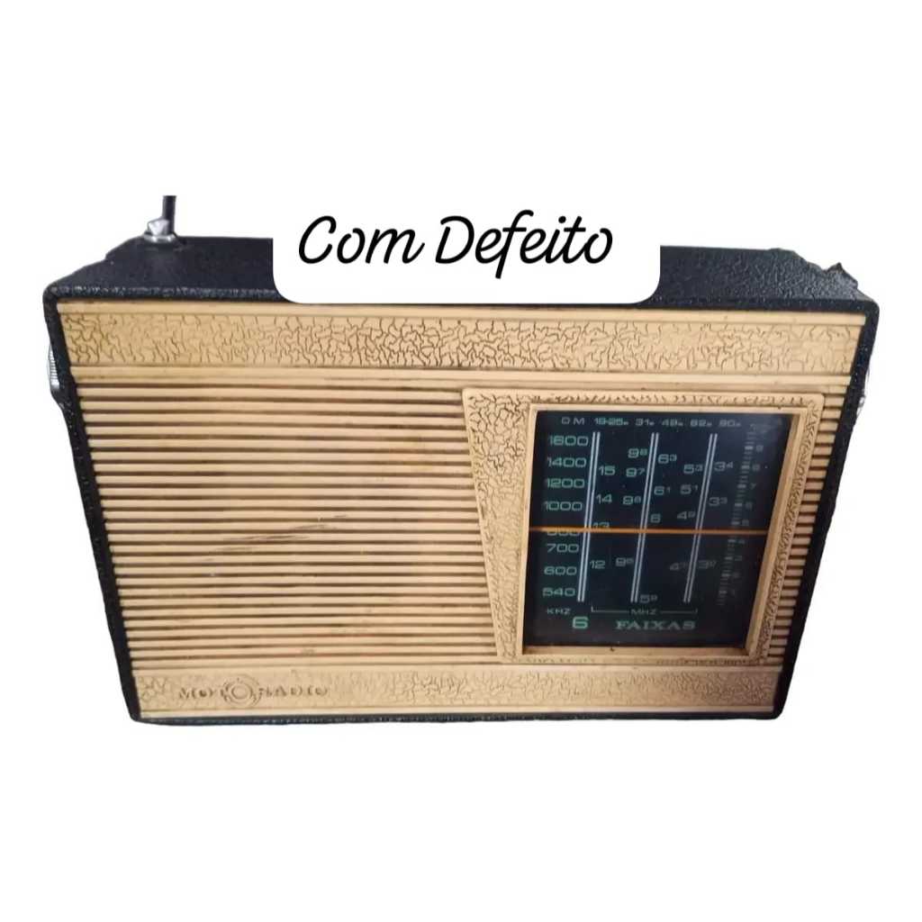 Rádio Motoradio Rp-m62 Para Conserto - Leia Descrição # (Usado)