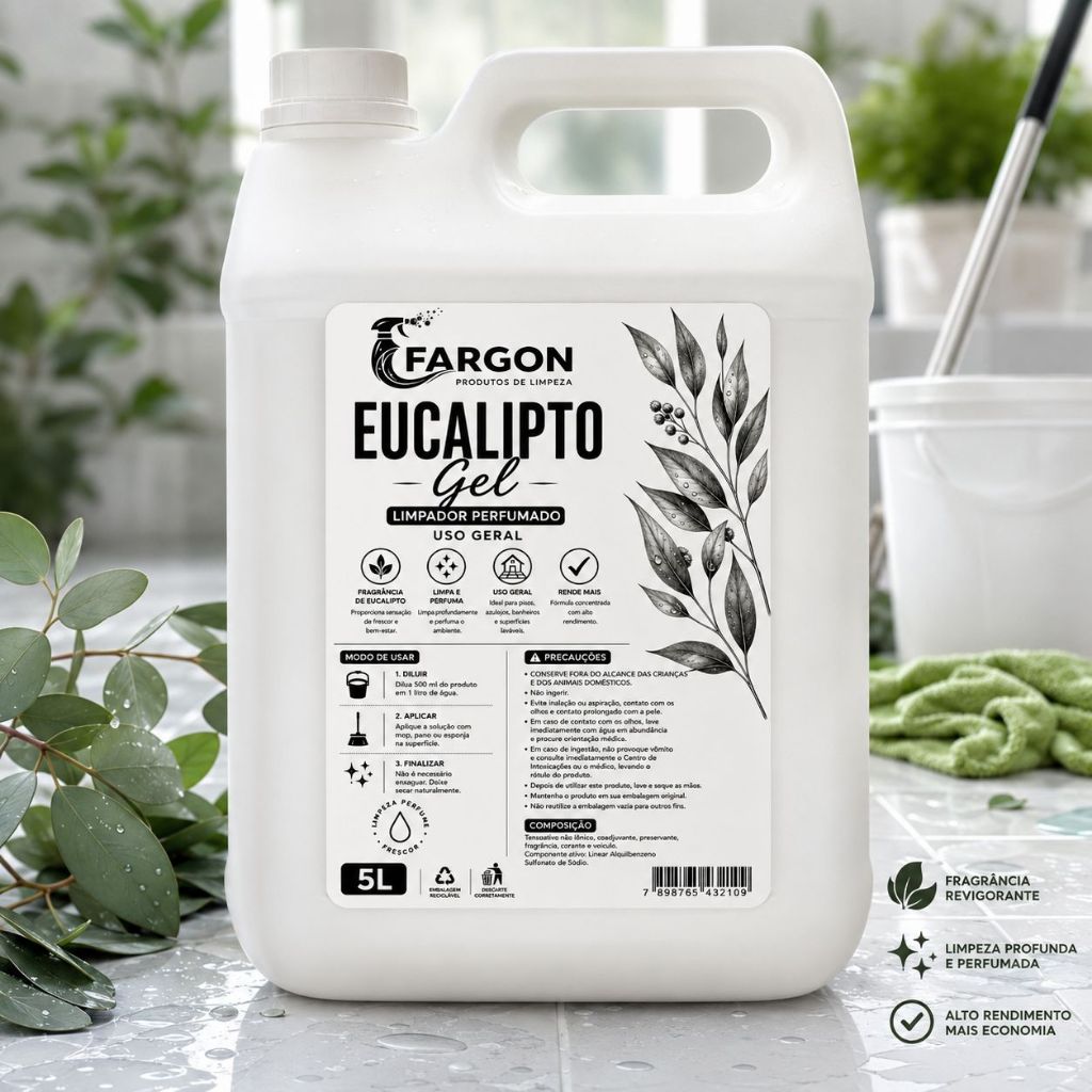 EUCALIPTO EM GEL 5L CONCENTRADO.