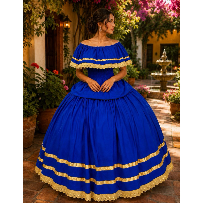 Conjunto ciganinha azul feita cigana pombo gira mestra JUREMA SAGRADA UMBANDA E CANDOMBLÉ