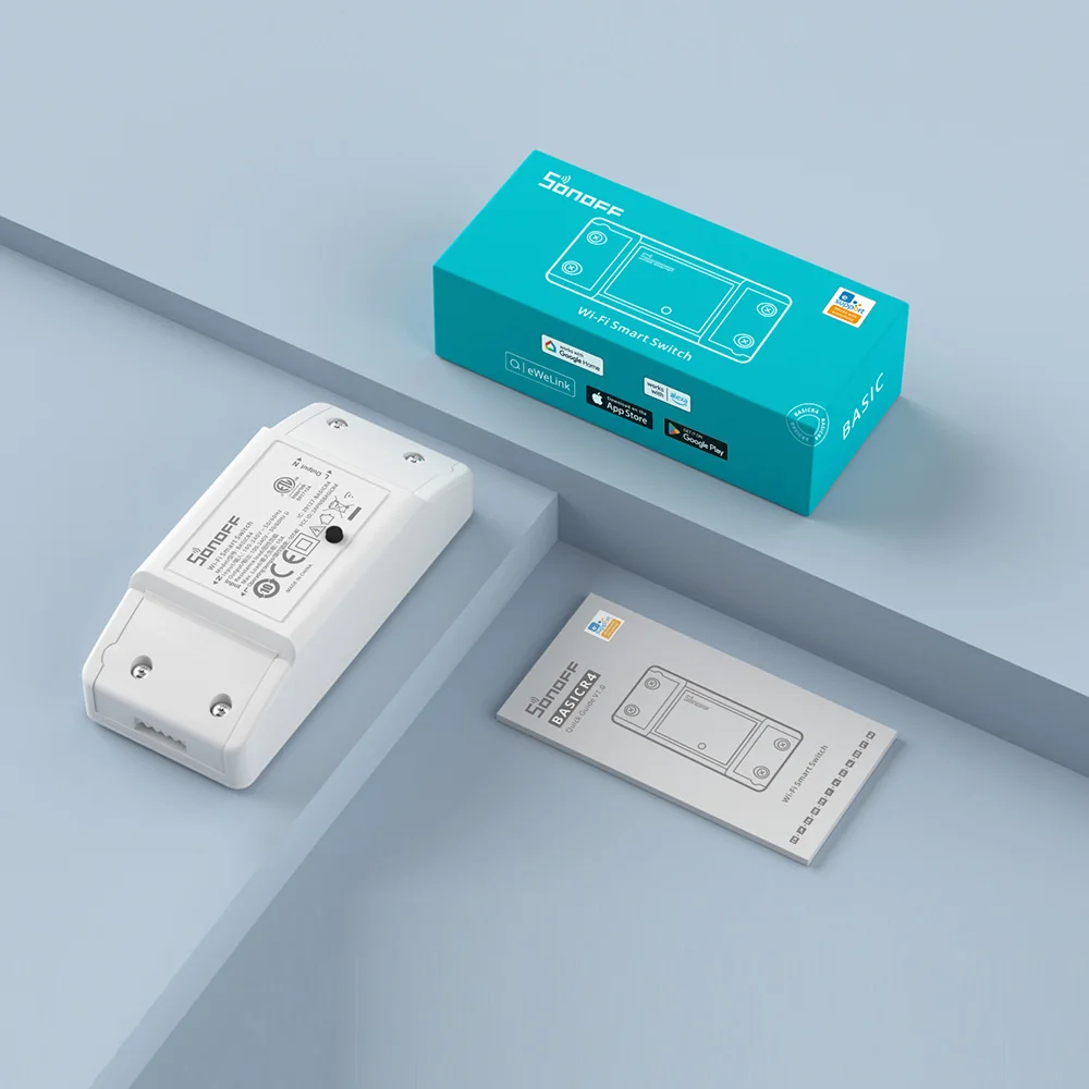 Interruptor Inteligente WI-FI Sonoff BASICR4 Casa Inteligente