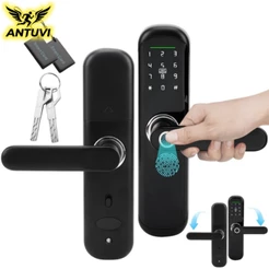 4-em-1 Fechadura Digital Inteligente Biometria Eletronica Touch