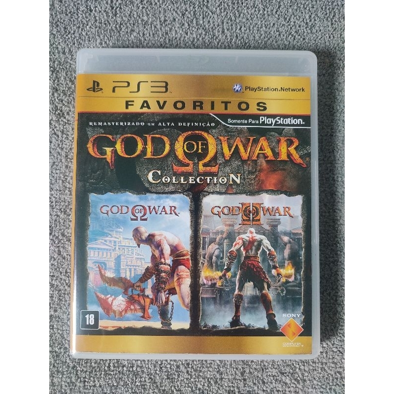 God Of War Collection Edição Favoritos PS3 - Seminovo! - Jogo God Of War Collection PlayStation 3