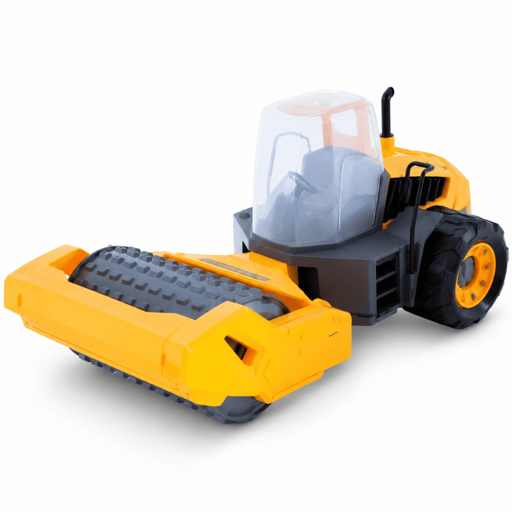 Trator Rolo Compactador Infantil Construction Machines 307 Cabine Removível Máquina Construção