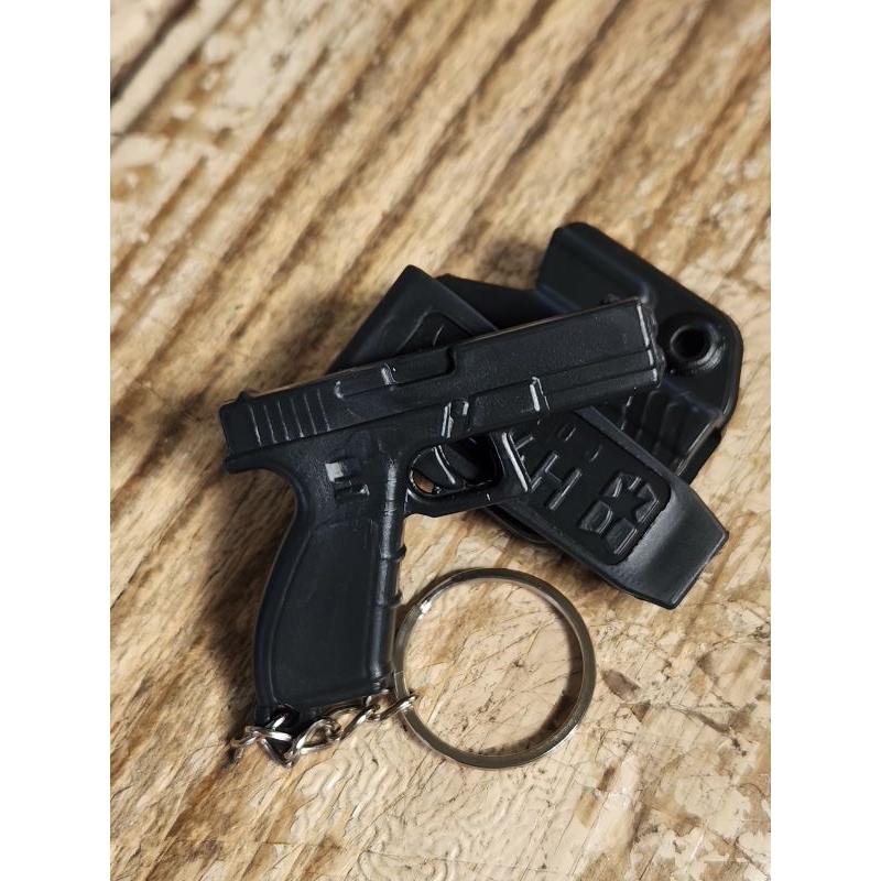 Chaveiro mini pistola + coldre pistola removível / Hyper Company