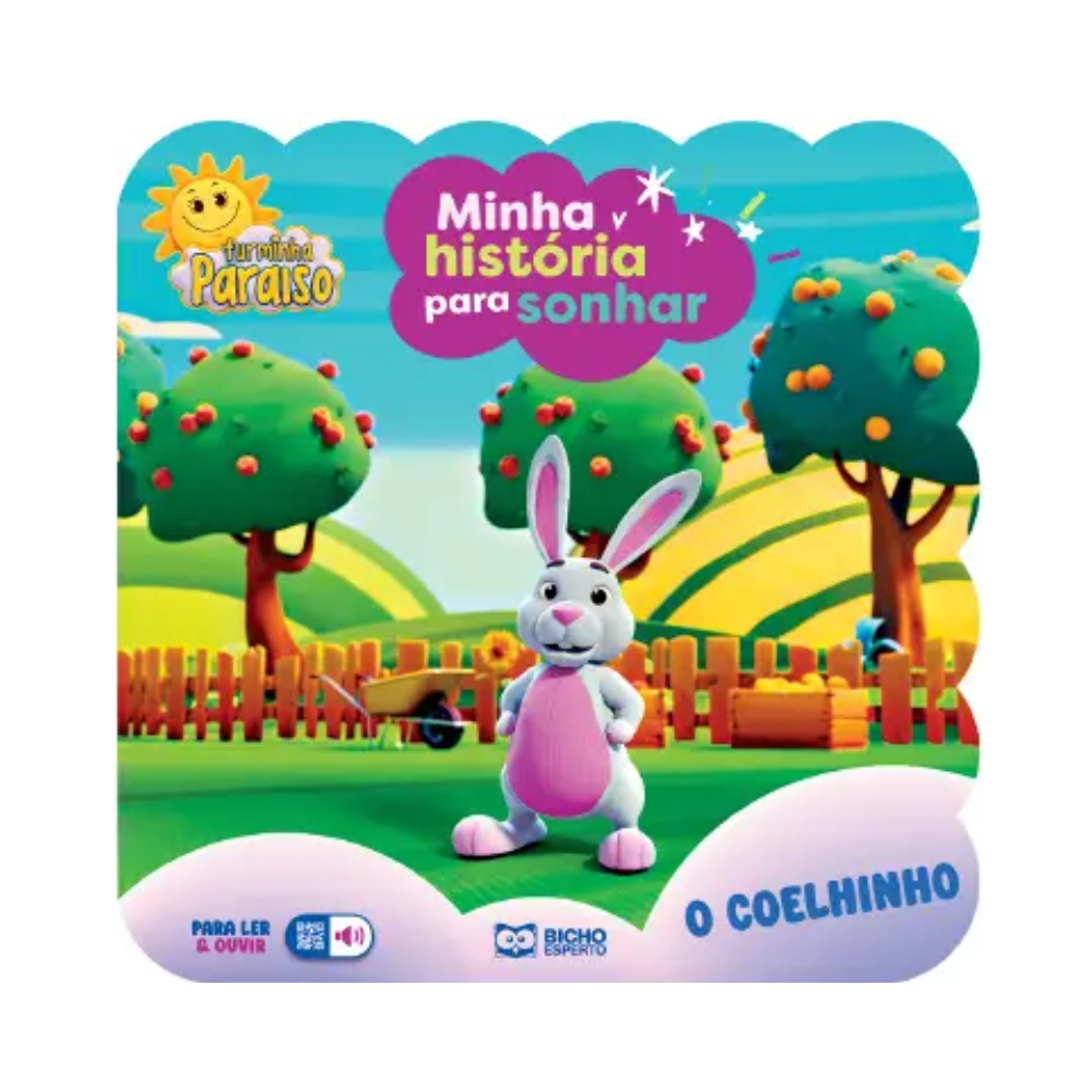 Kit 4 Livros de Contos Turminha Paraíso Histórias Para Sonhar