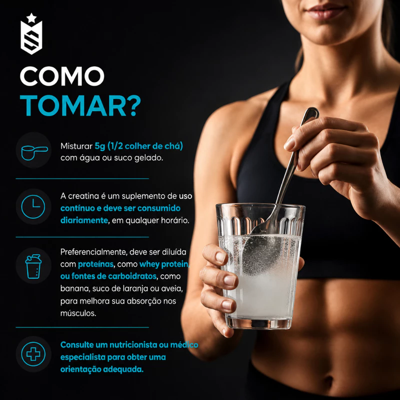 Creatina Monohidratada em Pó 1kg 100% Pura Soldiers Nutrition — foto 4