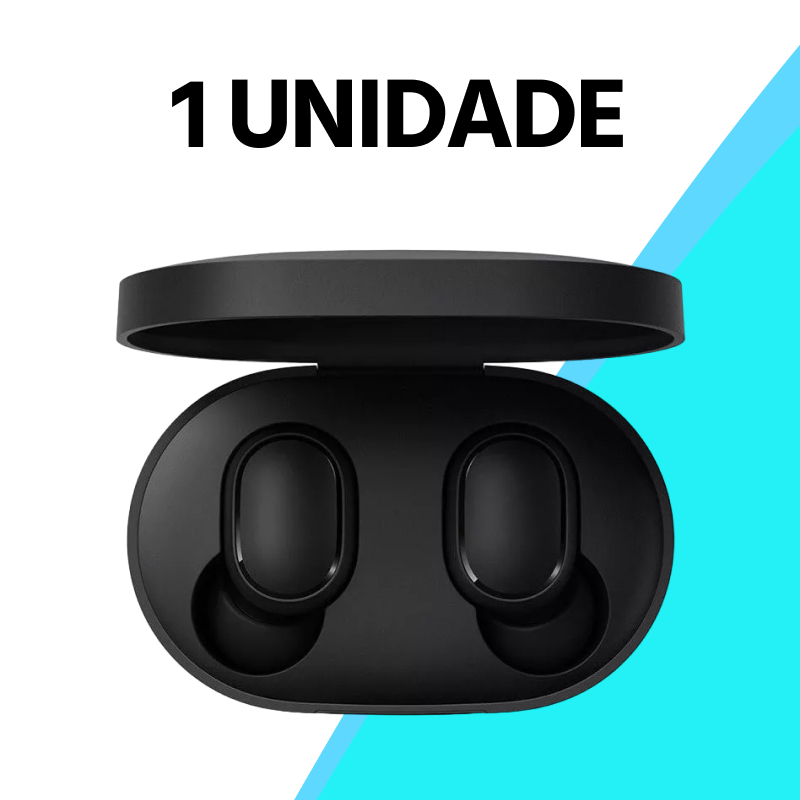 Fones de Ouvido Bluetooth AirDots Profissional Bluetooth 5.0 Preto