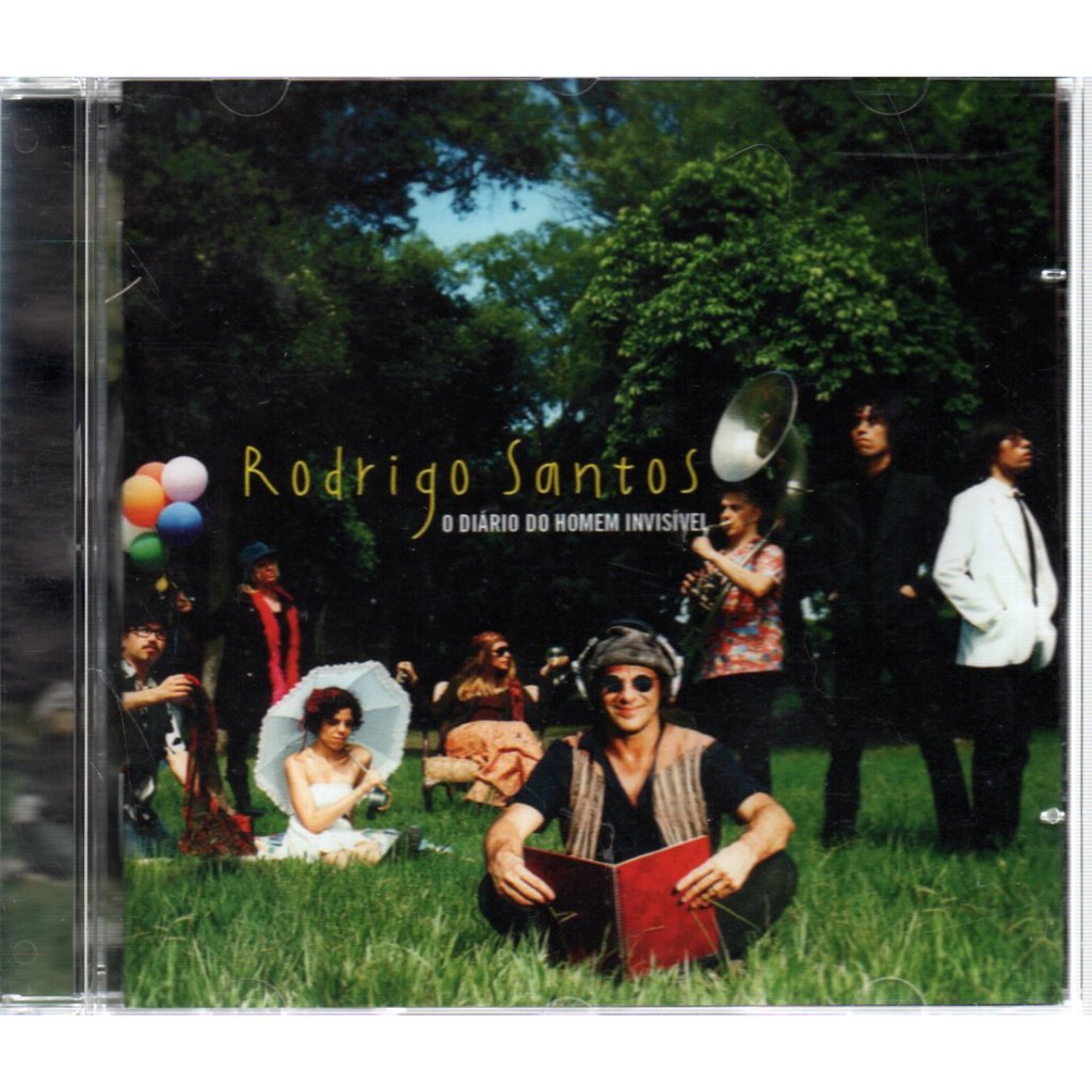 CD RODRIGO SANTOS – O DIARIO DO HOMEM INVISIVEL ( 2008 ) SOM LIVRE
