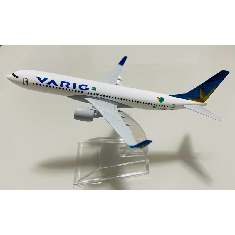 Miniatura Metal Avião Aeronave Varig Diecast 1/400 Coleção Colecionável