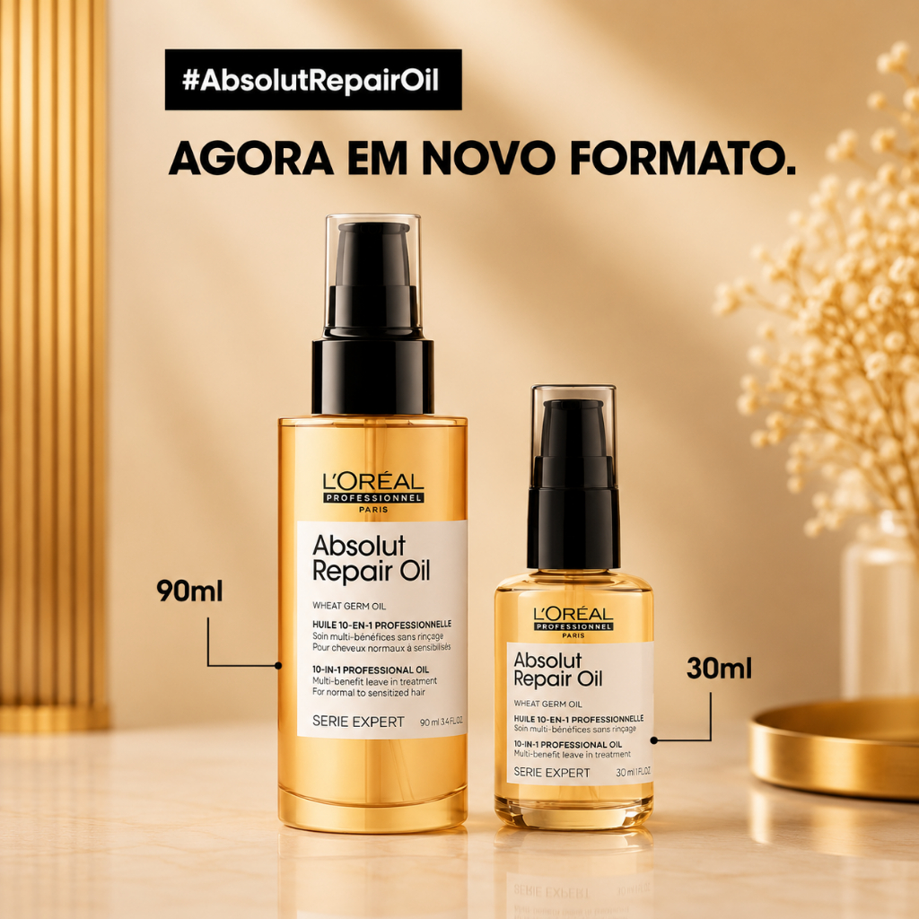 Óleo Reparador De Pontas Profissional Reconstrutor Absolut Repair Quinoa