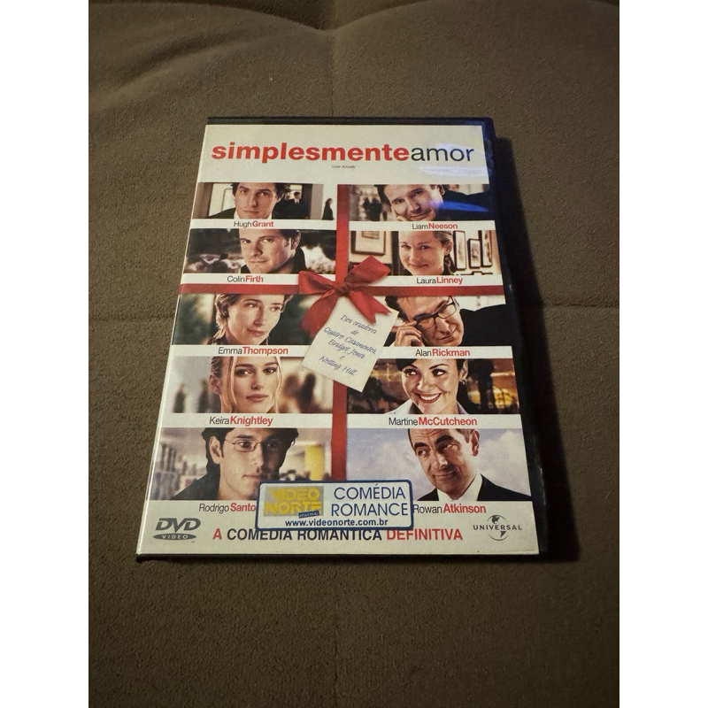 Dvd Simplesmente Amor, De Richard Curtis