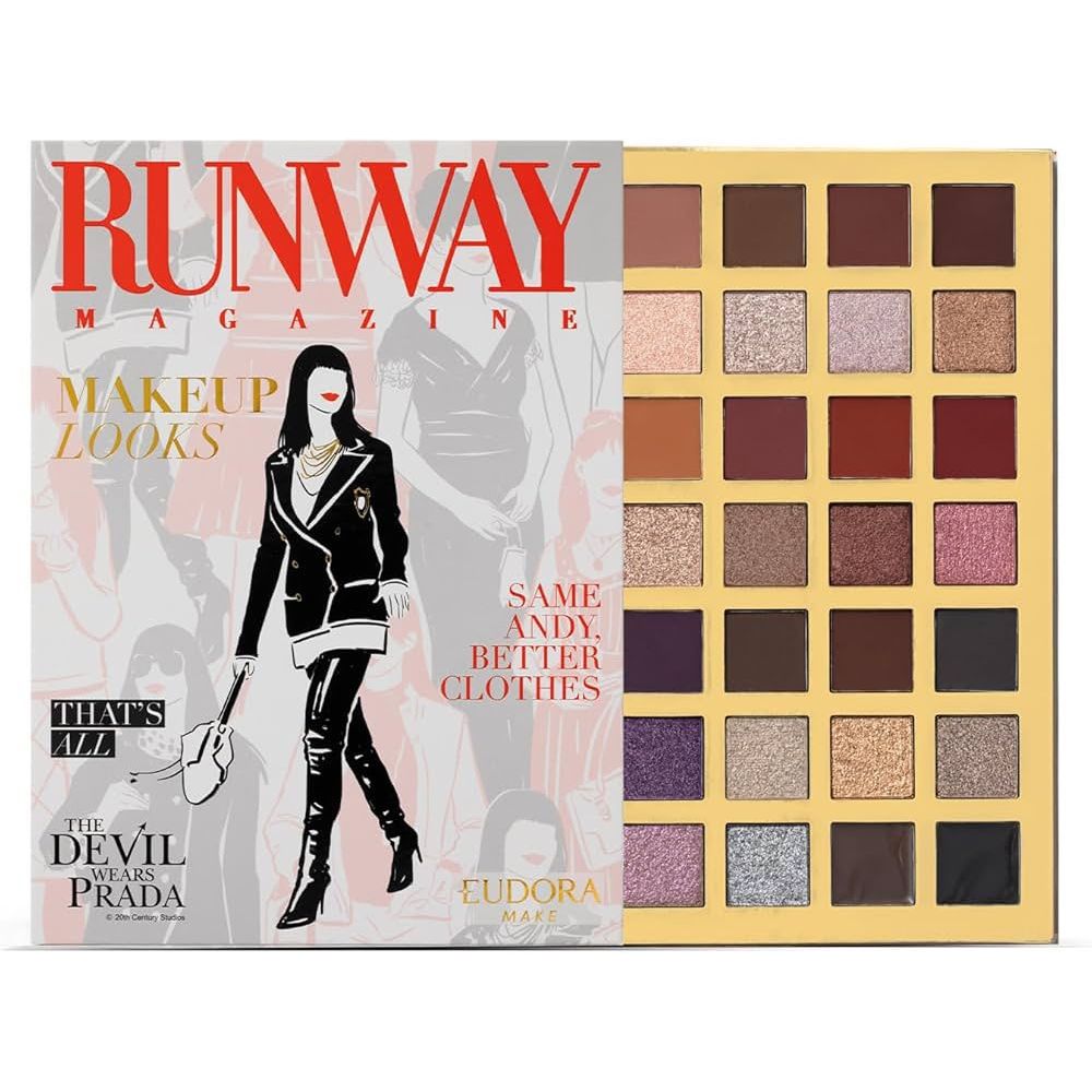 PALETA DE SOMBRAS EUDORA RUNWAY MAGAZINE 28g