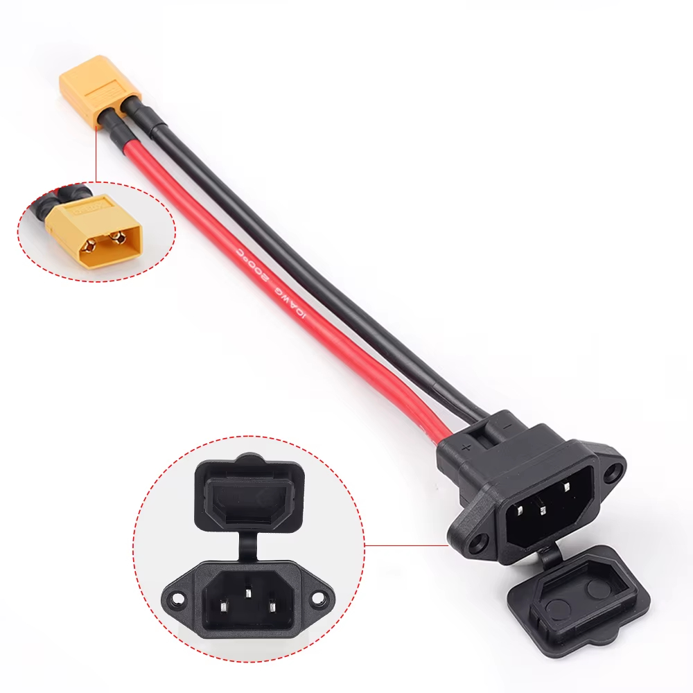 Plug Conector Xt90 Para Scooter Elétrica 3000w 2000W 1500W