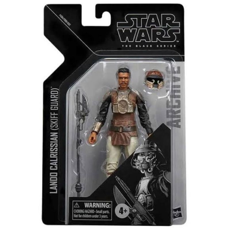 Star Wars Black Series 6 Lando Calrissian Skiff Guard Hasbro Boneco Action Figure Kenner importado