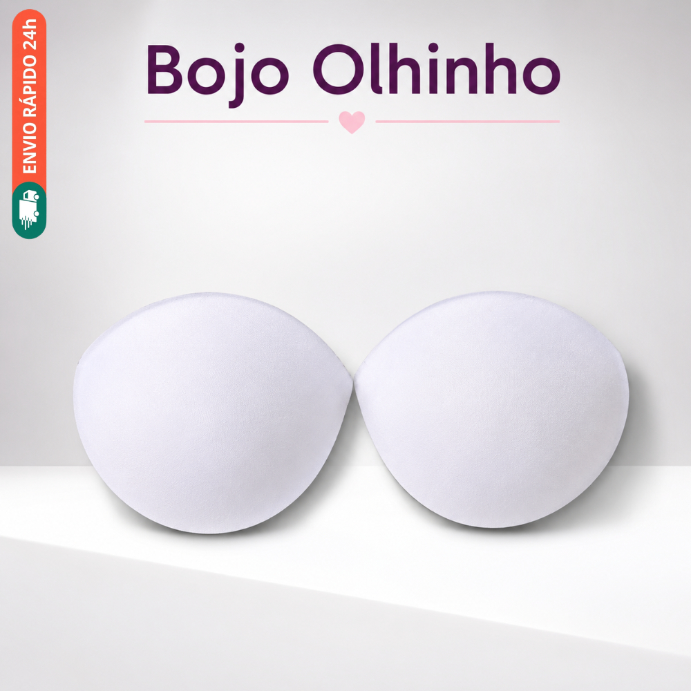 Kit 10 pares de Bojo Olhinho Costurável - Bojo em EVA - Bojo Impermeável