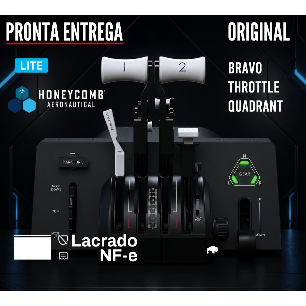 Honeycomb Bravo Throttle Quadrant Lite para PC