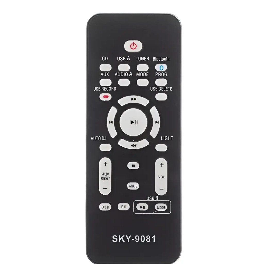 Controle Remoto Para Aparelho de Som Philips FBG 9081 SKY 9081 LE 7901 Nx5 Nx6 Nx7 505x