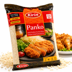 Farinha Panko Kirin 1kg Crocância Profissional
