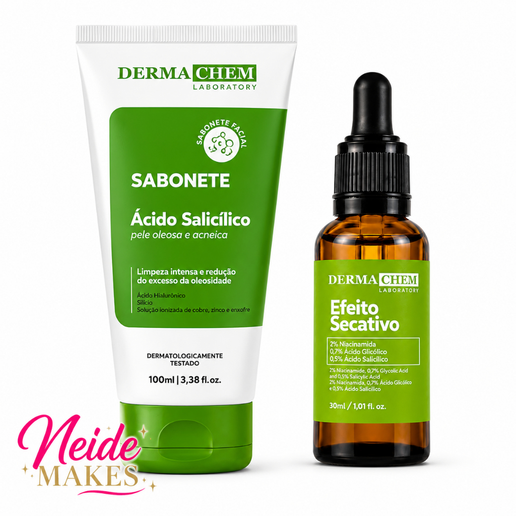 Serum Efeito Secativo e Sabonete Antioleosidade Acido