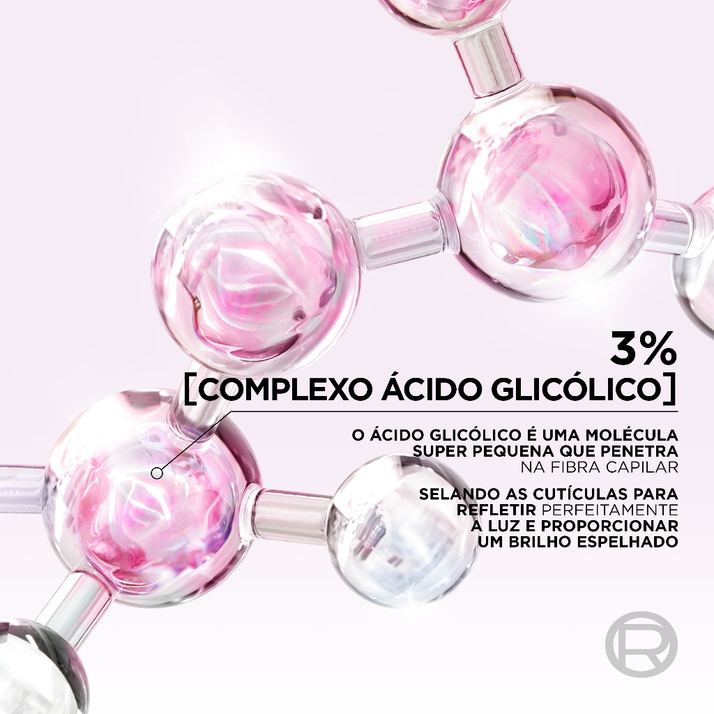 Shampoo Gloss, Limpeza Profunda e Combate a Porosidade, com Ácido Glicólico, Glycolic Gloss L'Oréal Paris Elseve, 400ml · foto 2
