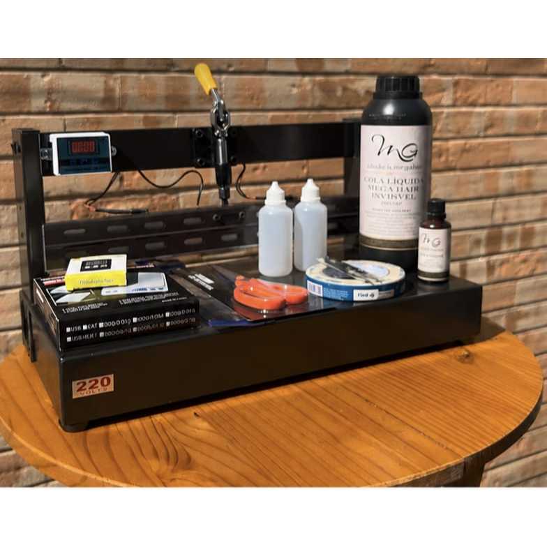 Kit Para Fabricação de Mega Hair Nano Pele fita Adesiva